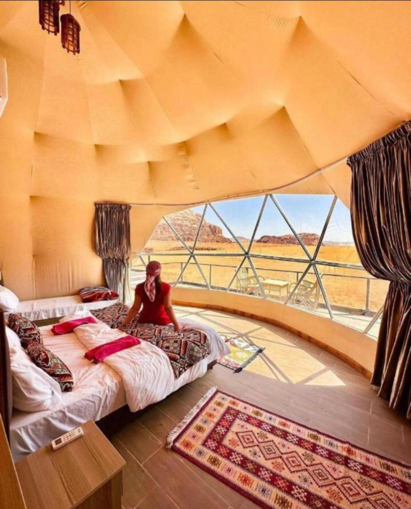 Rum Titanic Camp Wadi Rum Ngoại thất bức ảnh
